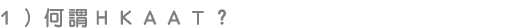 何謂HKAAT ?